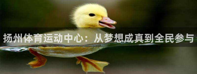 米兰体育官方正版app娱乐网站：扬州体育运动中心：从